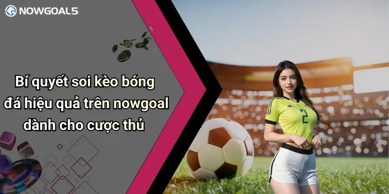 Bí quyết soi kèo bóng đá hiệu quả trên nowgoal dành cho cược thủ