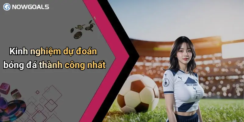 Kinh nghiệm dự đoán bóng đá thành công nhất