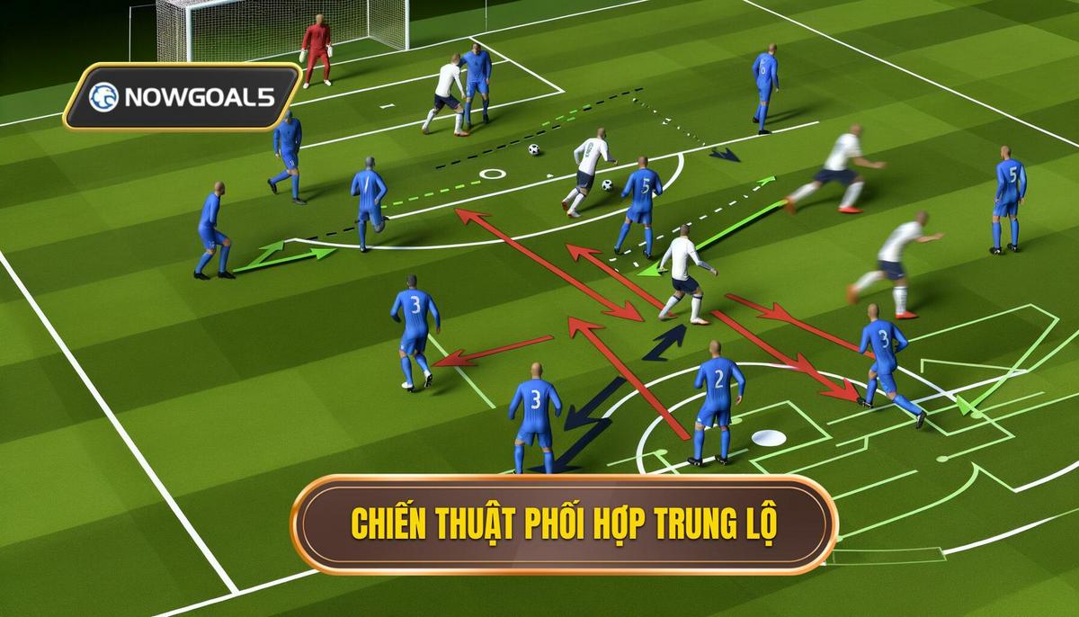Ý nghĩa chiến thuật của tình huống phối hợp trung lộ