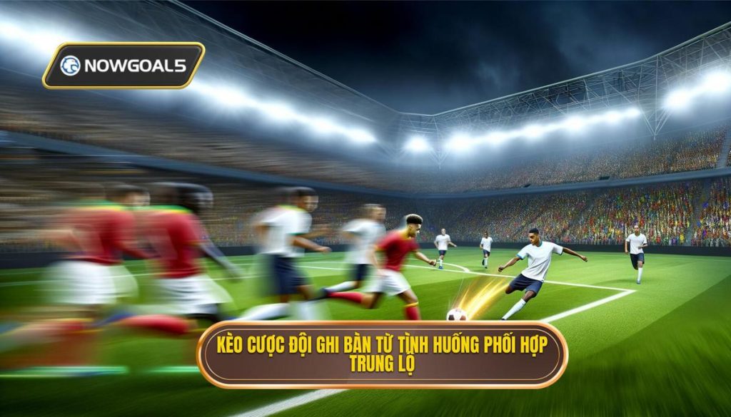 Kèo cược đội ghi bàn từ tình huống phối hợp trung lộ