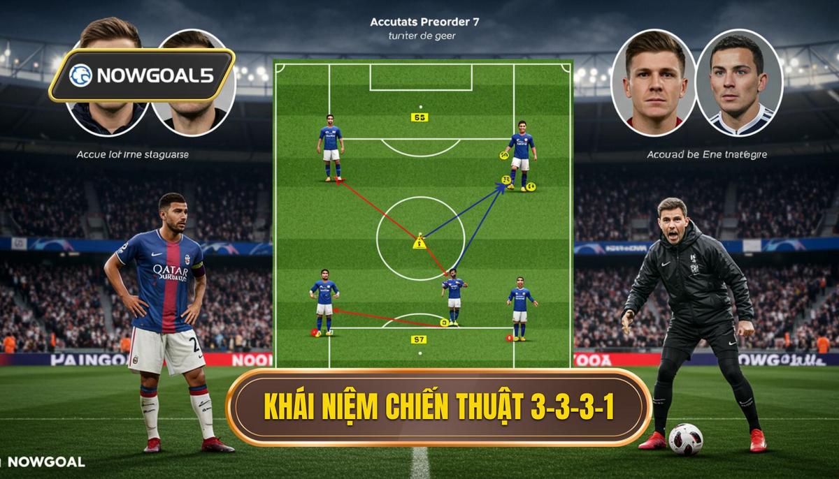 Phần 1_ Khái Niệm Cơ Bản Về Chiến thuật bóng đá 3-3-3-1