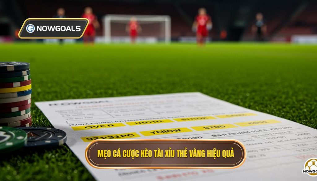 Mẹo cá cược kèo tài xỉu thẻ vàng hiệu quả