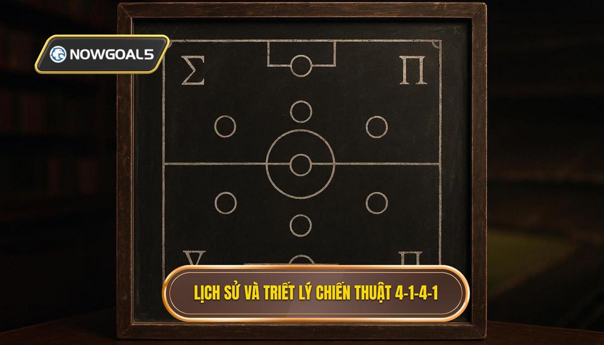Lịch sử và Triết lý cốt lõi của Chiến thuật 4-1-4-1