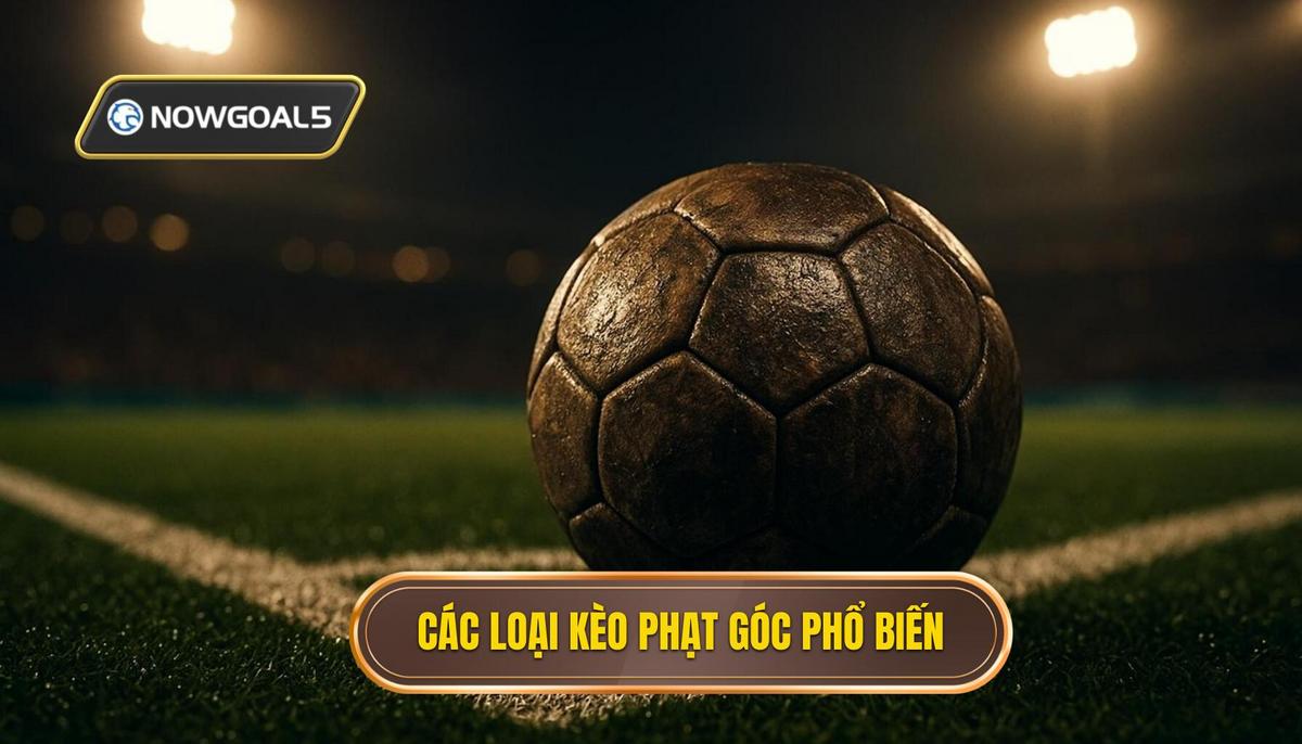 Các loại hình kèo phạt góc phổ biến nhất hiện nay