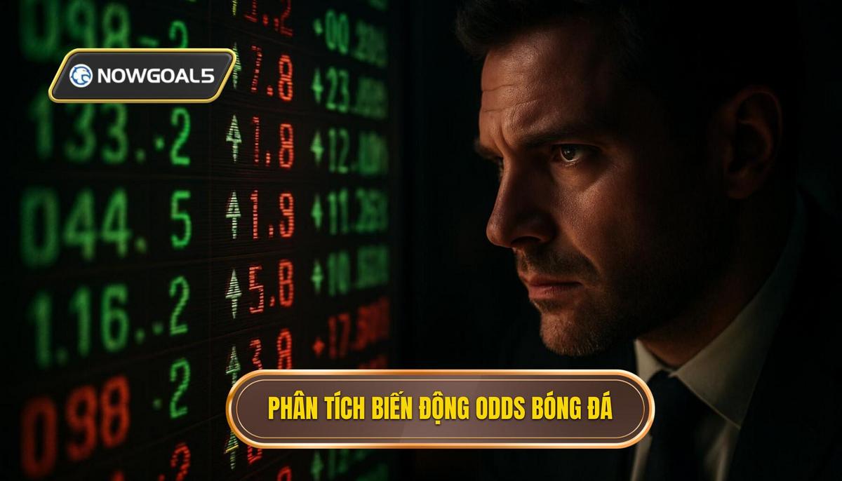Chiến thuật phân tích biến động Odds trong kèo live bóng đá