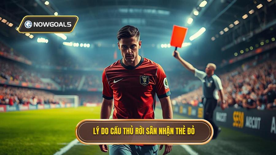 2. Lý do cầu thủ rời sân nhận thẻ đỏ