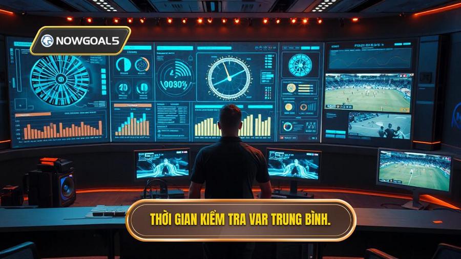 2. Thời gian kiểm tra VAR trung bình.