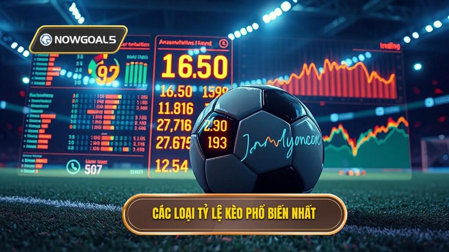 Các loại tỷ lệ kèo tối nay phổ biến nhất hiện nay